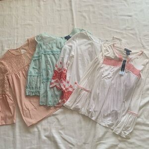 Lot of 4 NWT Tops
